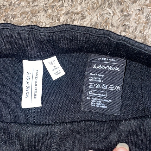 & Other Stories Ankle Tie Dress Pants - Picture 3 of 6